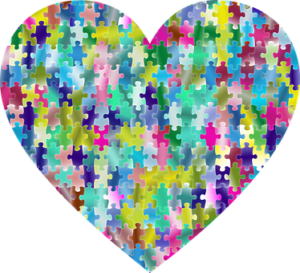 heart-shaped puzzle