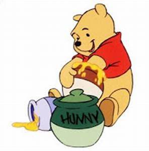 Pooh with honey jars