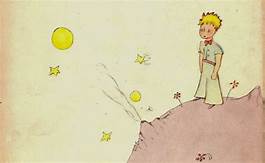 The Little Prince On His Asteroid