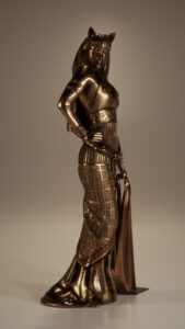 Bronze statue of Bastet