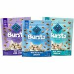 3 bags of Blue Buffalo Bursts cat treats
