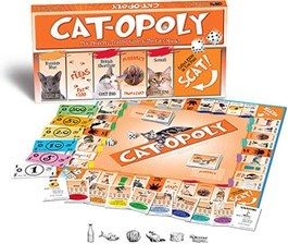 cat-opoly game board
