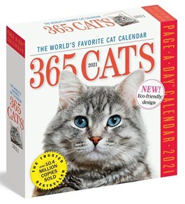 365 pages of cats - 2021 calendar