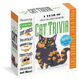 A year of cat trivia page-a-day calendar