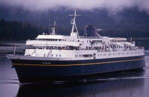 Matanuska ferry at sea