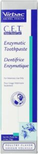 Enzymatic toothpaste for dogs & cats
