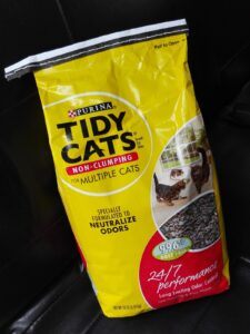 Tidy cat bag, speciallhy formulated to neutralize odors