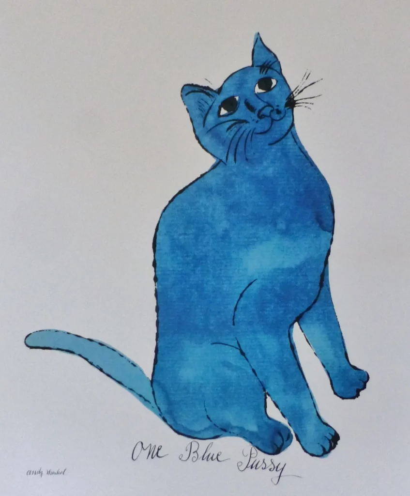 Andy Warhol: The Blue Cat